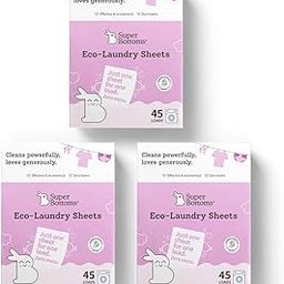 SuperBottoms Eco-Laundry Sheets Pack of 3 (45 Sheets each pack) |for Powerful Cleaning| Alternative to Power/Liquid Baby Detergent | Machine & Hand Wash | No Harsh Chemicals | Eco-friendly-image-70