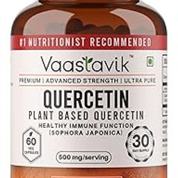 Vaastavik Pure Best Bioactive Quercetin Sophora Japonica Plant Based Supplement Capsules Extract 500mg-image-80
