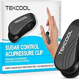 Sugar Control Acupressure Clip for Diabetics Sugar Control LI4 Acupressure Point Clip Headache Relief Products Migraine &Tension Relief (Pack of 2)-image-36