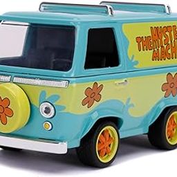 jada toys The Mystery Machine Scooby-Doo! 1/32 Diecast Model, 32040, Blue-image-24