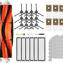 Compatible With Xiaomi Dreame Bot Z10 Pro / L10 PLUS Accessories Robot Vacuum Cleaner Dust Bag HEPA Filter Main Brush Mop Rag Replacement Parts-10