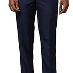 raymond Men's Mid Rise Contemporary Fit Poly Viscose Blend Structure Pattern Flat Front Formal Trouser-picture-13