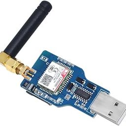 ROBOMALLS USB to GSM GPRS SIM800C Board Serial Module With Blue/tooth Sim900a Computer Control Calling With Antenna-1