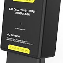 iovi OBD-II 24V to 12V Converter Auto Car 16 Pin OBD2 OBDII Power Supply Transformer Adapter-18
