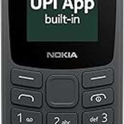 Nokia All-New 105 Dual Sim Keypad Phone with Built-in UPI Payments, Long-Lasting Battery, Wireless FM Radio | Charcoal-28