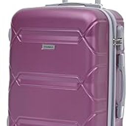 Hardside Spinner Luggage, 28-inch, Purple, 100L Capacity, Modern Geometric Pattern, TSA Compatible Lock-5