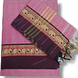 Narayanpet Cotton Dress Material, 4.5 Meters Fabric with 2.5 Meter Dupatta, Unstitched-image-10