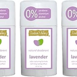 INDUS VALLEY Combo Lavender Deo Stick - Set of 3 (50g*3 =150g)-20