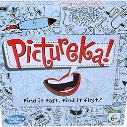 Hasbro Gaming Pictureka! Board Game for Family and Kids Ages 6 and Up, Indoor Classic Game, Pack Of 1, Multicolor-16