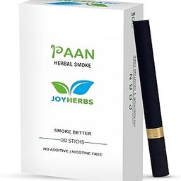 Herbal Tobacco Free Nicotine Free Cigarettes (20 Sticks) PAAN Flavor | 100% Pure, Non-GMO and Chemical Free, Ayurvedic Product - Made In India-23