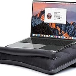 lnflatable Lap Laptop Desk, Fits up to 15.6 inch Laptop for Working, Reading and Playing Game in Bed, Sofa and Table, Portable Inflatable Travel Table with Anti-Slip Strip and Waterproof-image-38