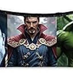 Super Heros Pencil Pouch Purse Pencil Mar Vell Pouch for School Kid's Men Women Multicoloured-image-45