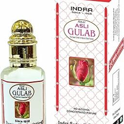 INDRA SUGANDH BHANDAR Attar For Men|Women Asli Gulab Pure Rose No Alcohal Long Lasting Ruh Gulab Fragrance 12ml Rollon Box Pack-39