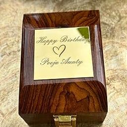 Customized Sheesham Wood Attar Gift Box with 12ml Perfume Oil – Alcohol-Free, Long-Lasting Fragrance | Engraved Name/Message | Luxury Gift for Birthday, Anniversary, Wedding, Corporate [10X7.8]-image-41