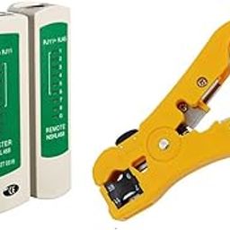 CRAFTS HAVELI RJ45 Network Tester & Stripping Tool Kit – Cable Tester, Wire Stripper, and Crimping Tool for Ethernet Cables – Professional Network Repair Tool Set-19