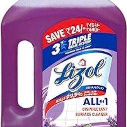 Lizol Disinfectant Surface & Floor Cleaner Liquid, Lavender - 2 Litre | Suitable for All Floor Cleaner Mops | Kills 99.9% Germs| India's #1 Floor Cleaner-picture-11