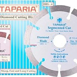 Taparia DBS-4 110Mm Diamond Cutting Blade Segmented Cut - 1 piece-20