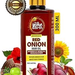 The Indie Earth Advanced Red Onion Oil 300ml, Repairs Damaged Hair - Makes hair Thicker & Stronger-image-79