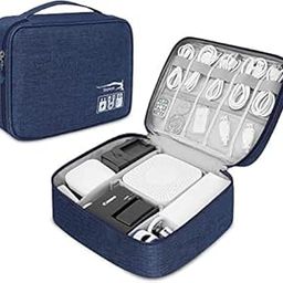 HIMART Travel Waterproof Organizer Bag Gadgets Carrying Case bag for Cables, Portable Chargers, Electronics Accessories Bag Charger, Hard Disk, Power Bank (Multicolor) Pack of 1-picture-0