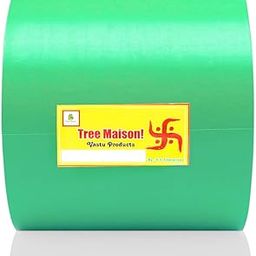 TREEMAISON VASTU GREEN Tape for VASTU DOSH Remedy for Bathroom and Entrance (4 INCH X 25 Meter) CORONATING HOMES Vastu Green Color Tapes, Vastu Tape (4Inch,25 Meter Approx.)-image-10