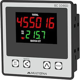 Multispan BC-1046D Digital Programmable Batch Counter 96 x 96 x 43-20