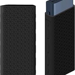 GadgetBite Silicon Soft Cover Case for Mi Power Bank 3i 20000 mAh Battery [Power Bank NOT Included]-Black-28