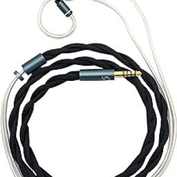 SoundsGood Hyle Hyle Handmade Repair Cable 4N Sterling Silver Enamel Oxygen Free Copper High Purity Monocrystalline Copper Silver Plated Oxygen Free Copper Earphone Upgrade Cable Replacement Cable-image-59
