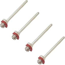 Stainless Steel Inflating Pump Needle Pin Nozzle Soccer, Basketball, Football, Volleyball| Inflatable Air Valve Adaptor (Pack of 4 Needle)-image-35