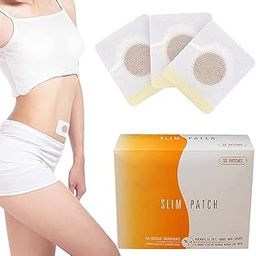 POWEREST Slimming Patch Two Choices Magnet Weight Reduce Fat Burning Lose Weight Navel Sticker for Belly Slim, Water proof patches-image-22
