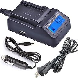 LCD Displays Fast Battery Charger for Sony MVC-CD200, MVC-CD250, MVC-CD300, MVC-CD350, MVC-CD400, MVC-CD500 Mavica Digital Camera-image-63