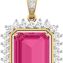 pc jeweller Yellow Gold and Diamond Pendant for Women-picture-28