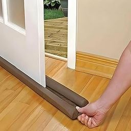 Oblivion Door Guard for Home 36 Inch – Under Door Twin Draft Stopper, Door Seal Strip to Block Dust, Noise, Air & Light, Washable Fabric Door Gap Filler, Energy Saving Protector for Doors (Pack of 2)-picture-9