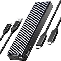 ORICO M.2 NVMe SSD Enclosure, USB 3.1 Gen 2 (10 Gbps) to NVMe PCI-E M.2 SSD Case Support UASP for NVMe SSD Size 2230/2242/2260/2280(up to 4TB) (M.2 NVMe)-32