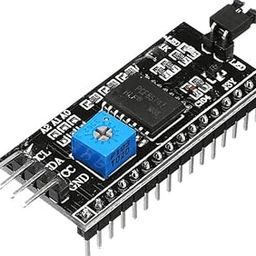 Robocraze I2C Lcd Display Iic I2C Serial Interface Board module Lcd 1602 address changeable- (Pack of 1)-30