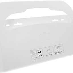 Anneome Toilet Seat Cover Dispenser Plastic Holder for Standard Toilets Antislip Design for Home Office and Public Restrooms Easy to Clean and Maintain-image-3