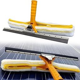 Solar Panel Cleaning Equipment - 2 in 1 Solar Cleaning Brush/Wiper | Solar Panel Cleaning Brush for Efficient and Hassle Free Maintenance | Solar Panel Cleaning Kit-15