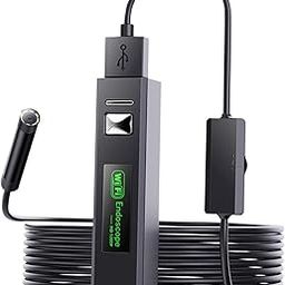 CALANDIS™ WIFI Endoscope Camera Mini Waterproof Cable USB Borescope 10m Hard Cable | Other Cell Phone Accessories | Cell Phone Accessories-image-4