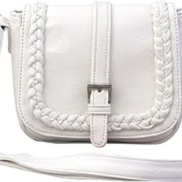 Women's Beige PU Sling Bag-image-30