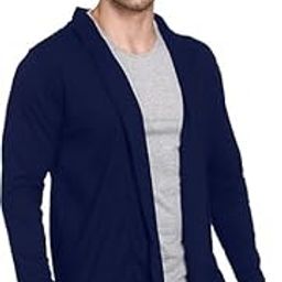 Mens Shrug for Men (S) Blue-56
