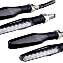 A2D Bike KTM Style SleekAmber LED Indicators Set of 4 For Yamaha FZ S Ver 2. 0 FI-32
