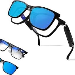 Bluetooth Sunglasses For Men Women Both Smart Glasses & Sunglasses Bluetooth With Speakers Speaker Glasses Audio Eyeglasses-2