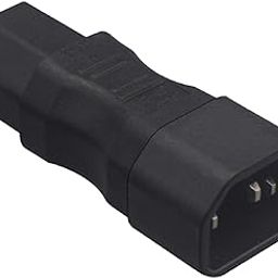 The Style Sutra C14 to C15 Power Adapter 250V 10A Straight Copper Durable for Wall Mount PDU-17