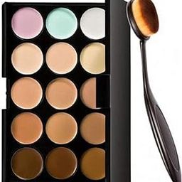15 Colors Natural Contour Makeup Concealer Palette With Make up Brush-11
