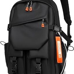 Backpack for men and boy Casual Aesthetic Backpack for Teens Girls Middle School Bookbag Travel Students Back Pack Daypack for school-picture-4