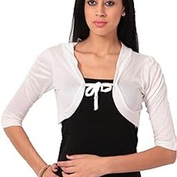 Women's Viscose Stylish and Fashionable Short Shrug, Summer Shrugs for Women-image-56