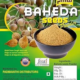 Pmw - Grade A Quality - Tanikaya Powder - Bahera - Baheda - Terminalia Bellirica Powder - Myrobalan - Beleric Powder - 1 Kilo-image-45