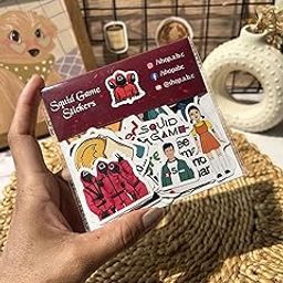 Shop ABC Masked Challenge Sticker Pack – Inspired Decorative Stickers Featuring Red-Suited Characters, Entertainment and Gaming Style, Set of 50+ Unique Designs-picture-22