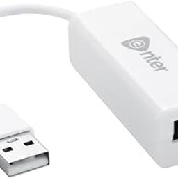 Enter En-E-Ul100 USB2.0 to Fast Ethernet 10/100 RJ45 for Desktop Network LAN Adapter |Ideal for Home and Business Use | Lightweight and Easy to Use | 1 Year Warranty, White-2
