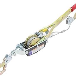 HELLARO 2-Ton Power Hand Winch Puller, Double Gear Winch Puller for Automotive, Construction, Farm, Ranch, Fences Uses-27