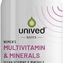 Unived Basics Multivitamin & Minerals For Women, 100% Rda Of All Vitamins With Algae Calcium & Plant-Based Vitamin D3 Plus Important Minerals, Complete Formulation For Health & Wellbeing - Capsule-picture-12